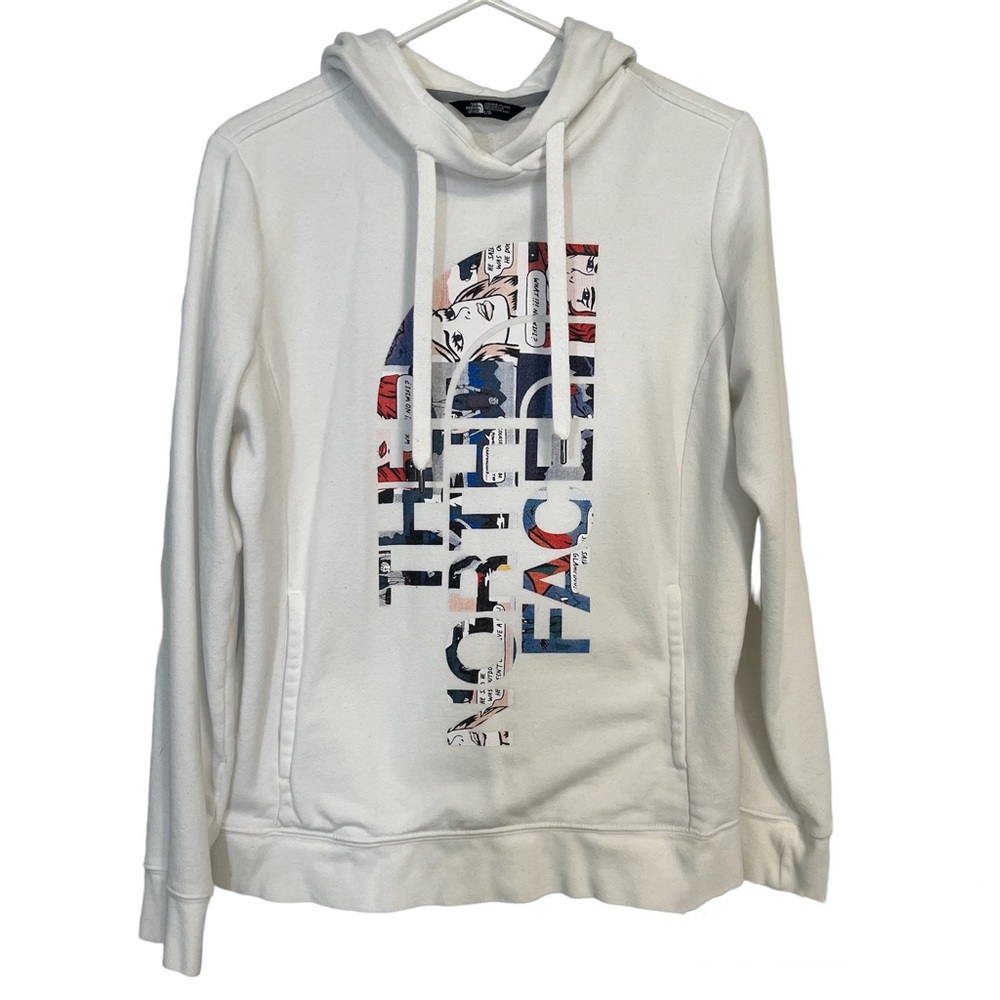 The North Face comic book hoodie
